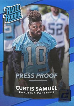 2017 Donruss - Press Proof Blue #346 Curtis Samuel Front
