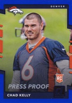 2017 Donruss - Press Proof Blue #369 Chad Kelly Front