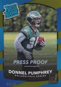 2017 Donruss - Press Proof Gold #312 Donnel Pumphrey Front