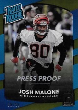 2017 Donruss - Press Proof Gold #321 Josh Malone Front