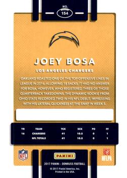 2017 Donruss - Press Proof Green #154 Joey Bosa Back