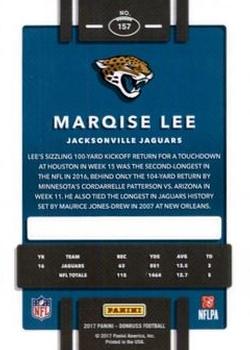 2017 Donruss - Press Proof Green #157 Marqise Lee Back