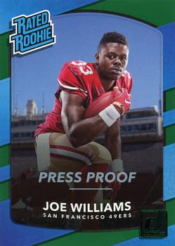 2017 Donruss - Press Proof Green #308 Joe Williams Front