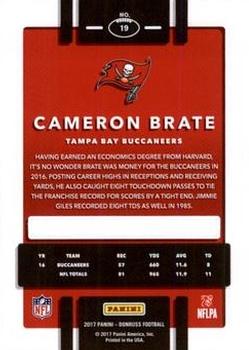 2017 Donruss - Press Proof Red #19 Cameron Brate Back