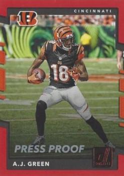 2017 Donruss - Press Proof Red #20 A.J. Green Front