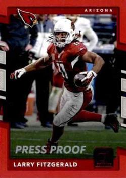 2017 Donruss - Press Proof Red #21 Larry Fitzgerald Front