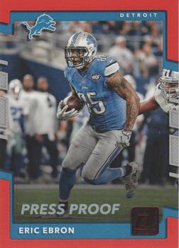 2017 Donruss - Press Proof Red #55 Eric Ebron Front