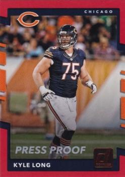2017 Donruss - Press Proof Red #73 Kyle Long Front