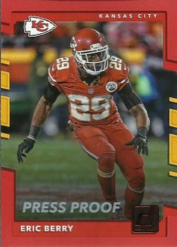 2017 Donruss - Press Proof Red #83 Eric Berry Front