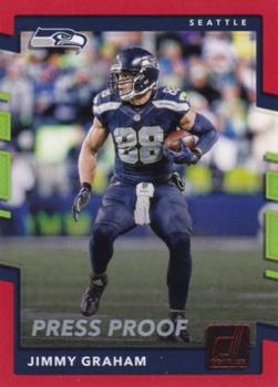 2017 Donruss - Press Proof Red #92 Jimmy Graham Front