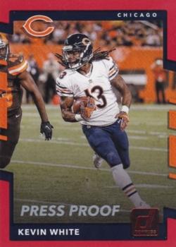 2017 Donruss - Press Proof Red #132 Kevin White Front