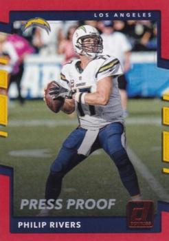 2017 Donruss - Press Proof Red #188 Philip Rivers Front