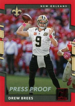 2017 Donruss - Press Proof Red #200 Drew Brees Front