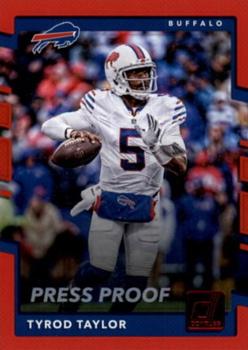2017 Donruss - Press Proof Red #202 Tyrod Taylor Front