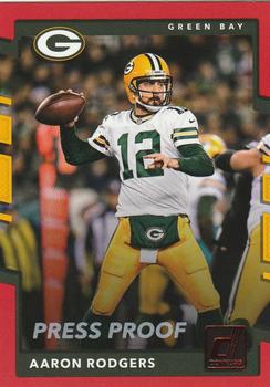 2017 Donruss - Press Proof Red #251 Aaron Rodgers Front