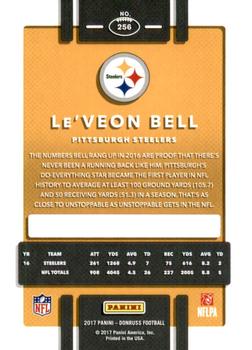 2017 Donruss - Press Proof Red #256 Le'Veon Bell Back