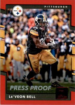 2017 Donruss - Press Proof Red #256 Le'Veon Bell Front