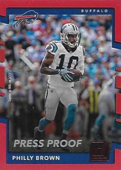 2017 Donruss - Press Proof Red #275 Philly Brown Front