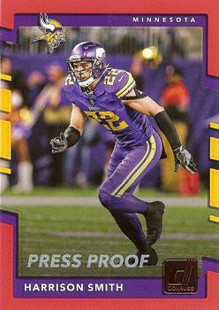 2017 Donruss - Press Proof Red #284 Harrison Smith Front
