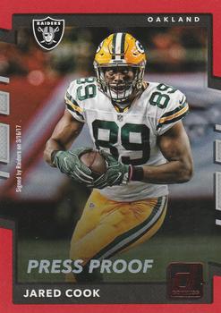 2017 Donruss - Press Proof Red #294 Jared Cook Front