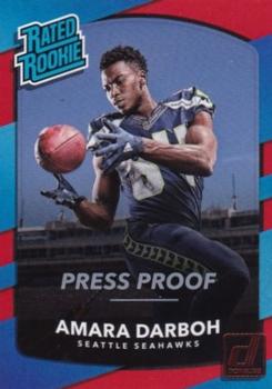 2017 Donruss - Press Proof Red #307 Amara Darboh Front