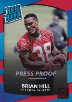2017 Donruss - Press Proof Red #310 Brian Hill Front