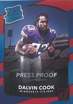 2017 Donruss - Press Proof Red #343 Dalvin Cook Front