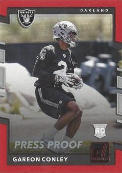 2017 Donruss - Press Proof Red #380 Gareon Conley Front