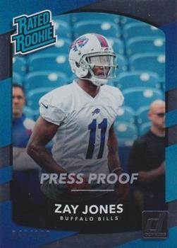 2017 Donruss - Press Proof Silver #309 Zay Jones Front