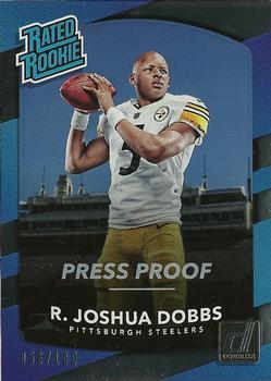 2017 Donruss - Press Proof Silver #331 R. Joshua Dobbs Front