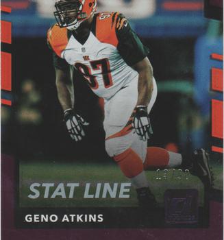 2017 Donruss - Stat Line Season #58 Geno Atkins Front