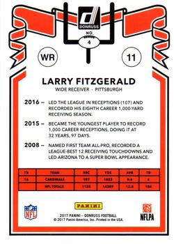 2017 Donruss - 1981 Tribute #4 Larry Fitzgerald Back