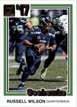 2017 Donruss - 1981 Tribute #27 Russell Wilson Front