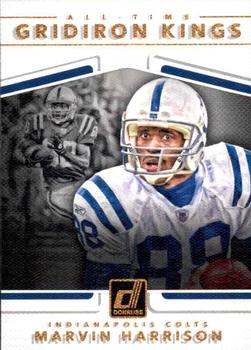 2017 Donruss - All-Time Gridiron Kings #2 Marvin Harrison Front