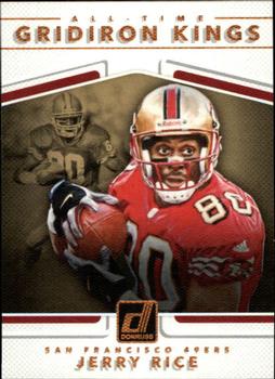 2017 Donruss - All-Time Gridiron Kings #7 Jerry Rice Front
