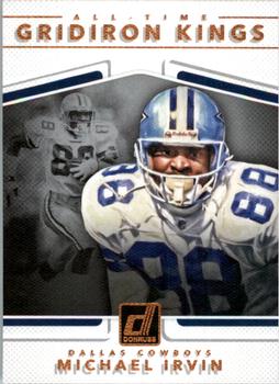 2017 Donruss - All-Time Gridiron Kings #12 Michael Irvin Front
