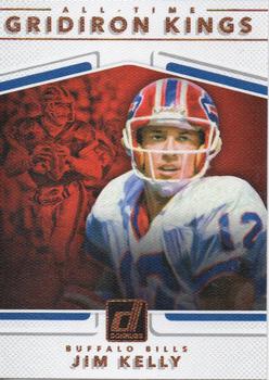 2017 Donruss - All-Time Gridiron Kings #17 Jim Kelly Front