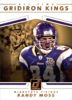 2017 Donruss - All-Time Gridiron Kings #24 Randy Moss Front