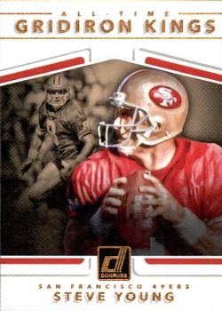 2017 Donruss - All-Time Gridiron Kings #34 Steve Young Front
