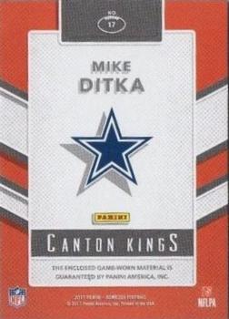 2017 Donruss - Canton Kings #17 Mike Ditka Back