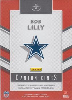 2017 Donruss - Canton Kings #18 Bob Lilly Back