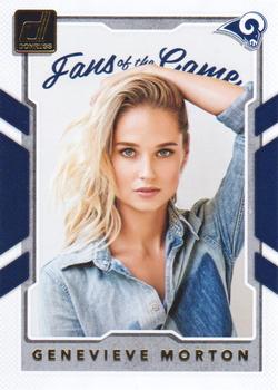 2017 Donruss - Fans of the Game #2 Genevieve Morton Front