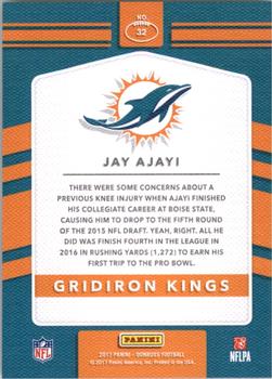 2017 Donruss - Gridiron Kings #32 Jay Ajayi Back