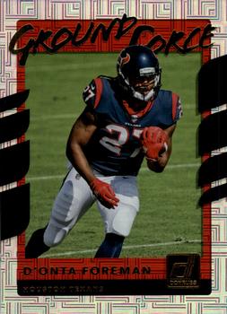 2017 Donruss - Ground Force #20 D'Onta Foreman Front