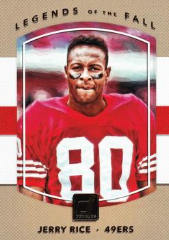 2017 Donruss - Legends of the Fall #14 Jerry Rice Front