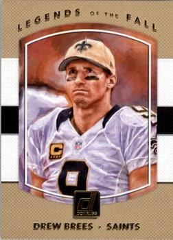 2017 Donruss - Legends of the Fall #19 Drew Brees Front