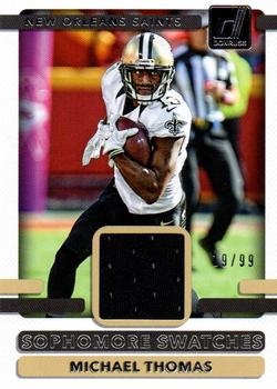 2017 Donruss - Sophomore Swatches #12 Michael Thomas Front