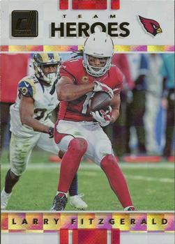 2017 Donruss - Team Heroes #12 Larry Fitzgerald Front