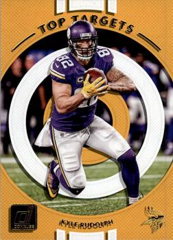 2017 Donruss - Top Targets #19 Kyle Rudolph Front
