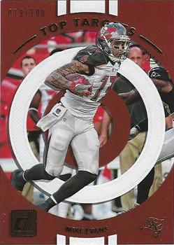 2017 Donruss - Top Targets Holo #6 Mike Evans Front